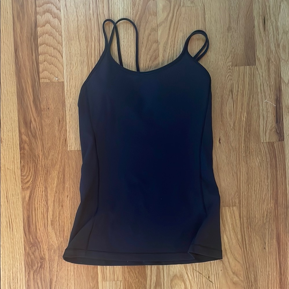 Lululemon tank. Strappy back size 4